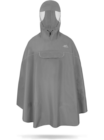 Normani Outdoor Sports Regenponcho Sohra in Grau