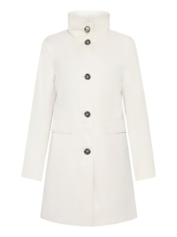 Gil Bret Sommermantel mit Stehkragen in Glacier White