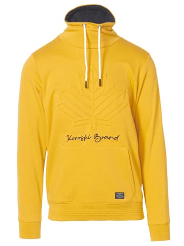 KOROSHI Sweatshirt in gelb