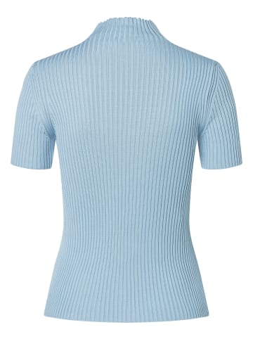 More & More Rippstrickpullover in soft blue