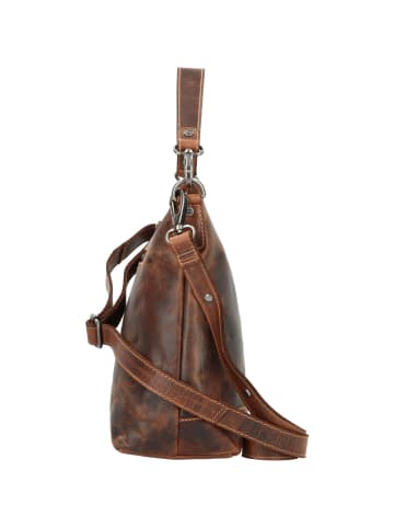 Billy the Kid Ranger Handtasche Leder 34 cm in brown