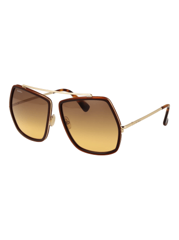 Max Mara Frauen Sonnenbrillen Geometrisch Braun