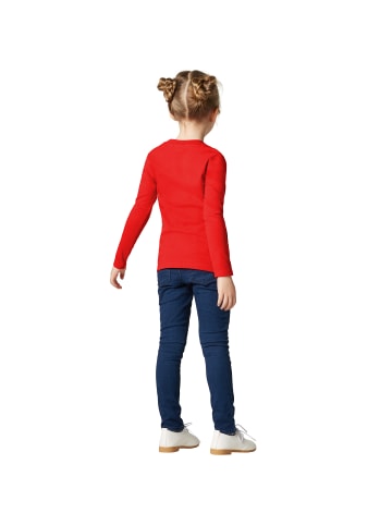 tectake Langarmtop, Für viele Outfits & Auftritte, Rundhals mit Rippenbündchen