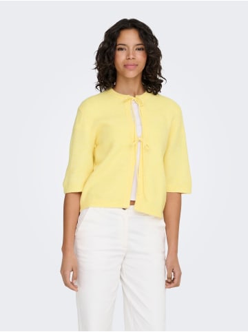 ONLY Strickjacke in Mellow Yellow