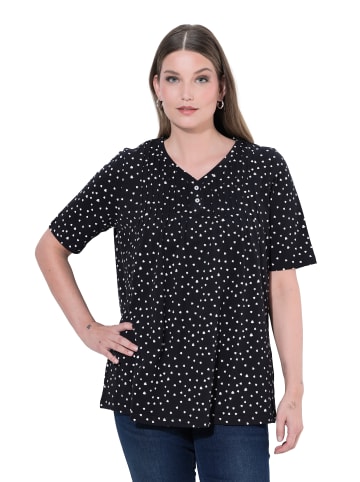 Ulla Popken Shirt in schwarz