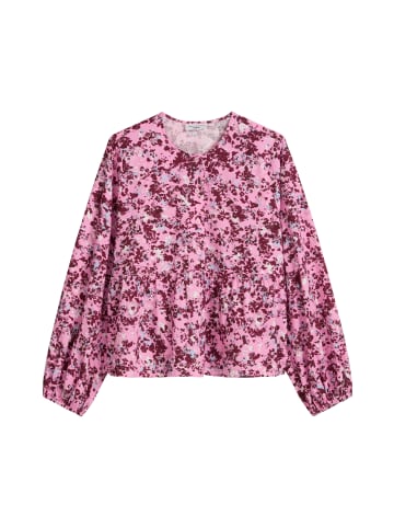 Marc O'Polo DENIM Crinkle-Bluse relaxed in Medium Pink