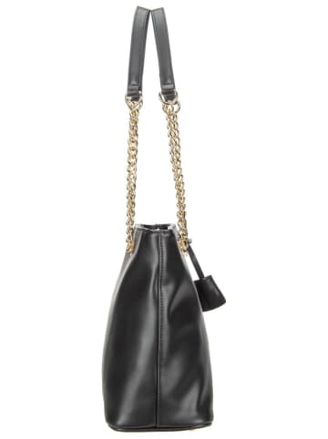 Seidenfelt Handtasche Lilla Edet in Black