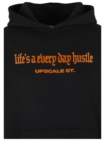 Mister Tee Mister Tee Herren Hustle Ultra Heavy Oversize Hoodie in black