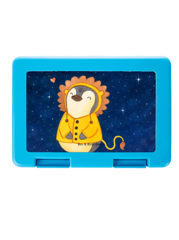 Mr. & Mrs. Panda Brotbehälter Löwe Astrologie Design ohne Spruch in Weiß