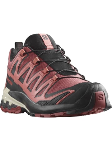 SALOMON Trailrunning-Schuh XA PRO 3D V9 GTX in cow hide/black/faded rose