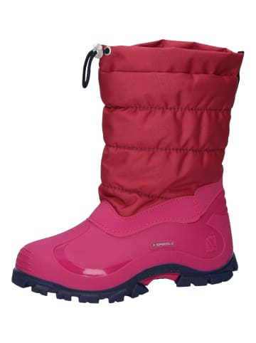 Kinder-Winterstiefel Sidney gefüttert in fuxia