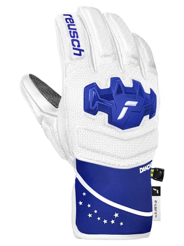 Reusch Fingerhandschuhe Worldcup Warrior Junior in 9049 Lucas Braathen