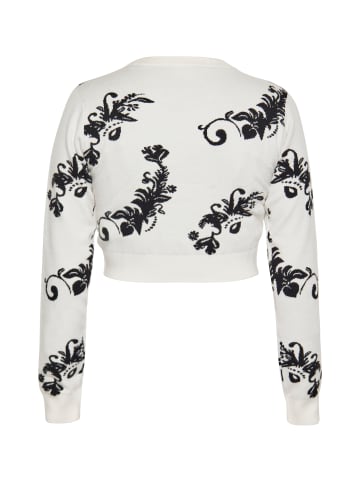 ebeeza Damen Pullover in WOLLWEISS SCHWARZ
