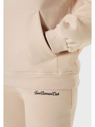 Tom Barron Freizeitanzug Fashion Tracksuit Cangoroo Pocket in ecru