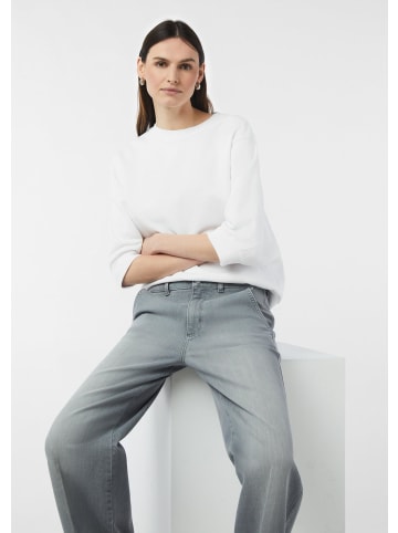 comma Sweatshirt in 0100_weiß