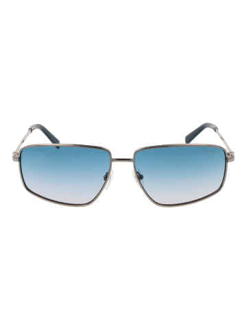 Guess Männer Sonnenbrille Geometrisch Silber