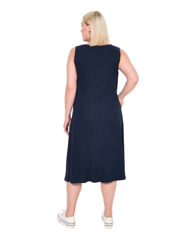 Ulla Popken Jerseykleid in marine