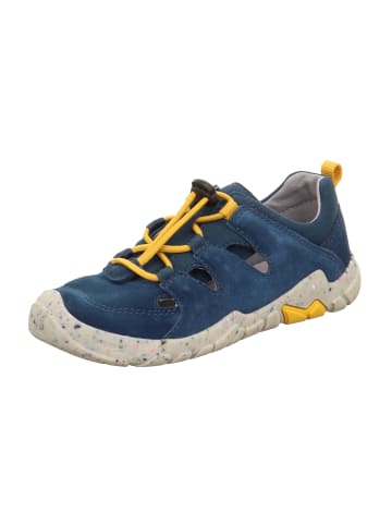 superfit Barfußschuh TRACE in Blau/Gelb