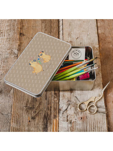 Mr. & Mrs. Panda Blechdose Mops Verliebt ohne Spruch in Hundeglück