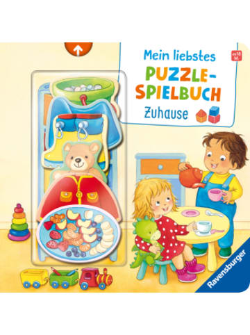 Ravensburger Verlag GmbH Buch - Mein liebstes Puzzle-Spielbuch: Zuhause