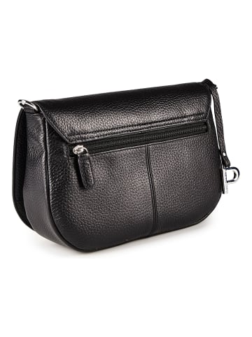 PICARD Texel Schultertasche Leder 24 cm schwarz