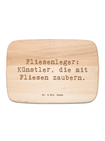Mr. & Mrs. Panda Holz Küchenbrett Spruch Fliesenleger Künstler m... in Transparent