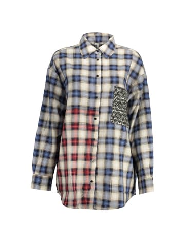 Desigual Blau Baumwolle Damen Hemd