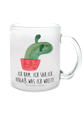 Mr. & Mrs. Panda Tasse Kaktus Mama mit Spruch in Transparent
