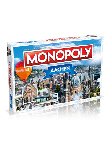 Winning Moves Monopoly - Aachen Brettspiel Gesellschaftsspiel Cityedition in bunt