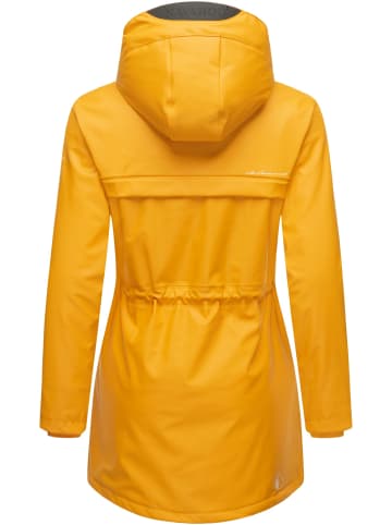 Navahoo Regenmantel Rainy Forest in Amber Yellow