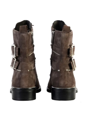 Tamaris Lederstiefelette Grau
