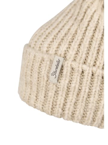 Sterntaler Strickmütze soft touch in braun mel.