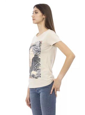 Trussardi Action Beige Baumwolle Damen T-Shirt