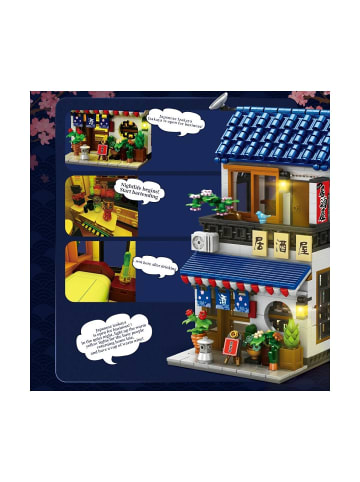 Reobrix 66502 Izakaya Klemmbaustein Set 1130 Teile
