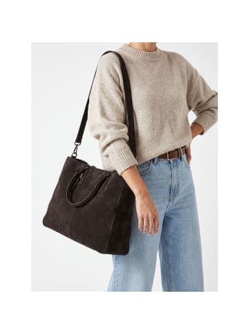 Liebeskind Berlin Cora Shopper Tasche L Leder 36 cm deep soil