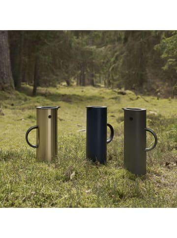 Stelton Isolierkanne EM77 in Soft Deep Ocean