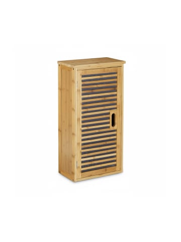 relaxdays Hängeschrank 2 Ablagen in Natur - (B)35 x (H)66 x (T)20 cm