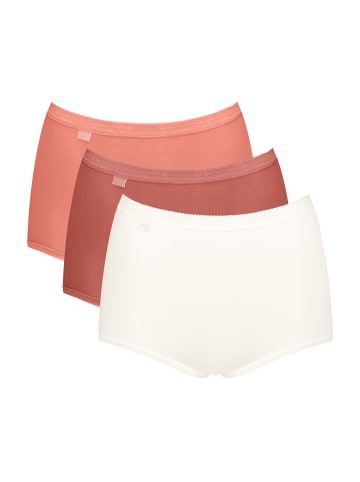 Sloggi Slips 'Basic+ Maxi' 3er Pack in rot
