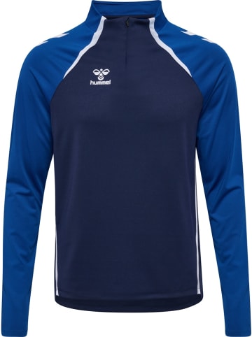 Hummel Trainingsjacke "Lead 2.0 Half Zip" in Blau