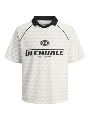 Jack & Jones Poloshirt in Cloud Dancer