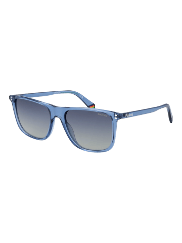 Polaroid Männer Sonnenbrille Quadratisch Blau