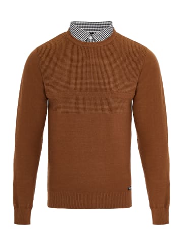 Threadbare Strickpullover THB Jumper Andy in braun