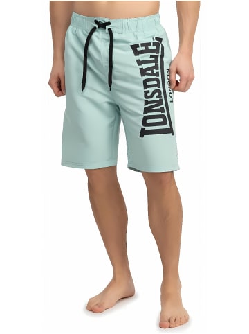 Lonsdale Short "Radmoor Beachshorts Normale Passform" in Blau