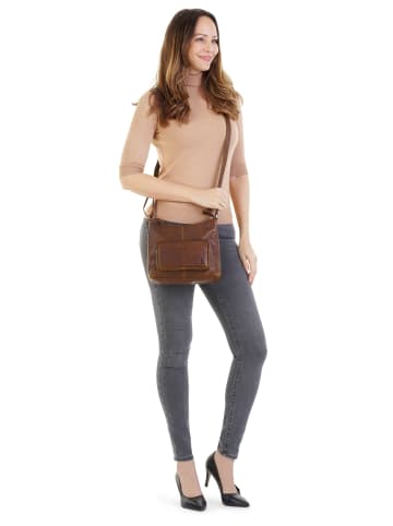 Bodenschatz Umhängetasche in cognac