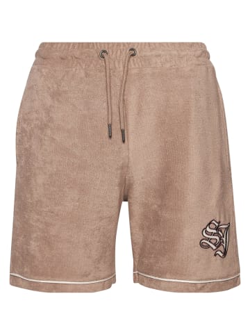 Sean John Shorts in light brown/offwhite