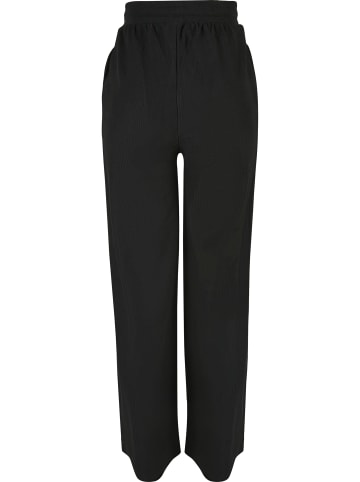 Urban Classics Urban Classics Damen Ladies Straight Rib Terry Pants in black