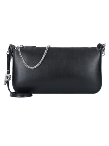 PICARD Auguri Auguri Schultertasche Leder 26 cm in schwarz