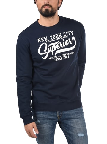 INDICODE Sweatshirt IDGalilero 55390MM Sweatpulli in dunkelblau