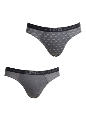 Le Petit Garcon 2er-Set: Slip in Gray
