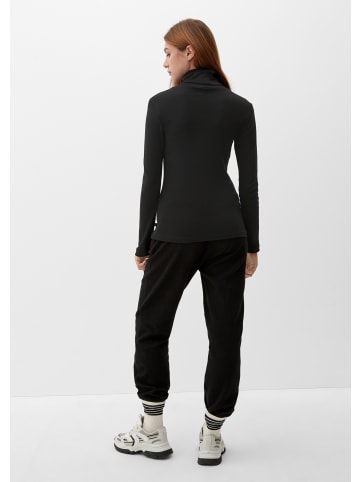 QS T-Shirt in 9999_schwarz